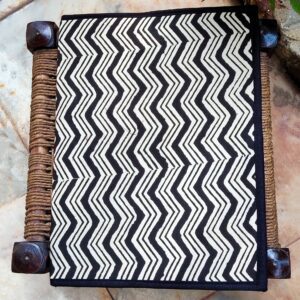 Siah Aab Ajrakh block printed file folder