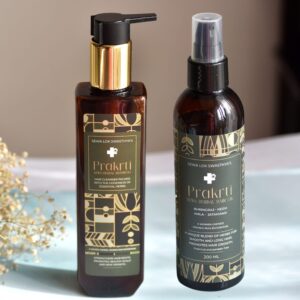 Prakrti Shampoo and Hair Oil - Combo Gamma